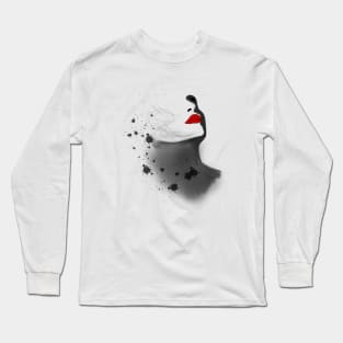 face art line Long Sleeve T-Shirt